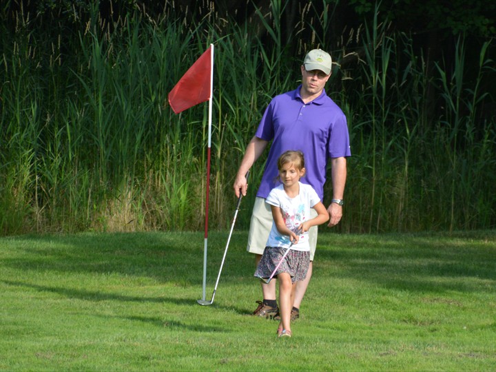 Golfing