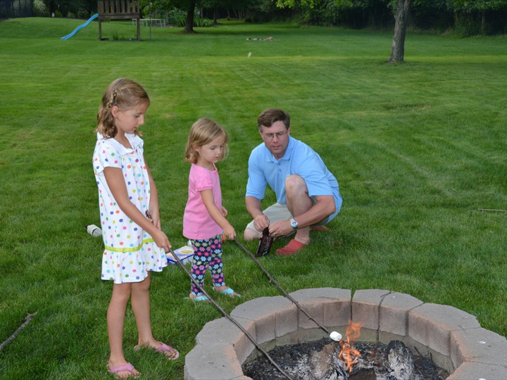 Toasting Smores