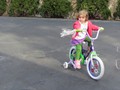 Sarah on Bike