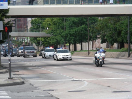 Michelle Obama Motorcade
